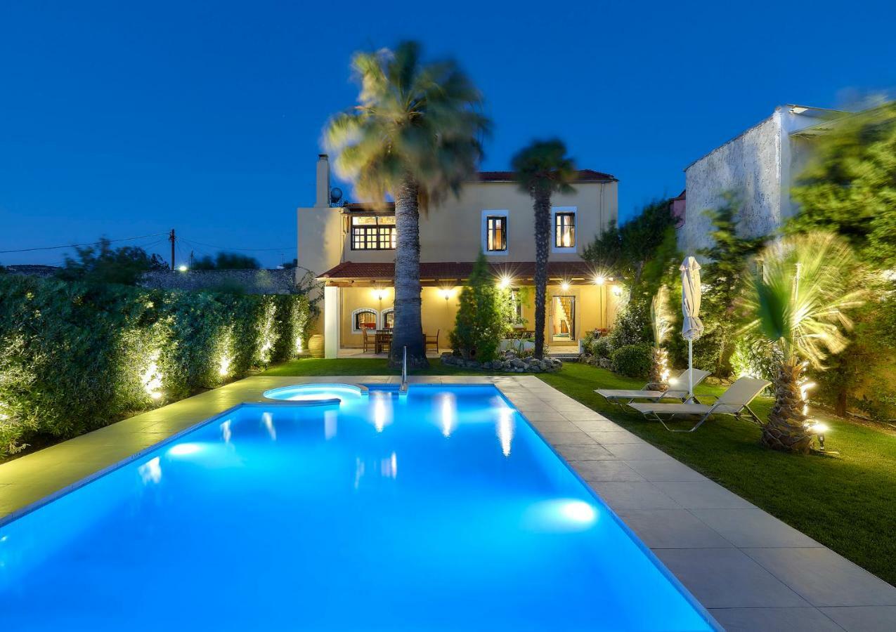Castello Villa Daphnes - Private Pool & Whirlpool Dhafnes Eksteriør billede